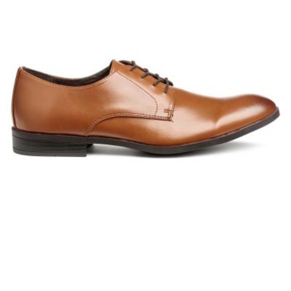H&M Shoes Mens Tan Derby Shoes Size Nwt Poshmark